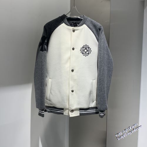 ジャケット 2022新作 スタイリッシュ 大花プリント 日本未入荷モデル クロムハーツコピーブランド 野球ウェア 人目を惹くデザイン