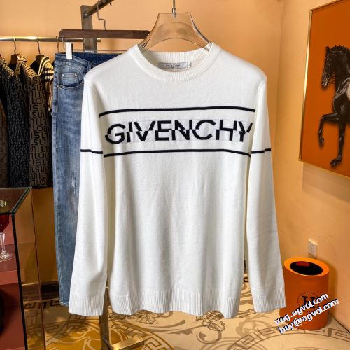 2022新作 上品な輝きを放つ形 ジバンシィスーパーコピー 激安 セーター 2色可選 ジバンシー GIVENCHY 程よい厚み ロゴパーカー 袖ライン