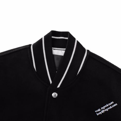 ジャケット 野球ウェア 2022新作 ポケット付 楽に着用出来る ジバンシー GIVENCHY 耐久性のある ジバンシィコピーブランド 堪能できるコート