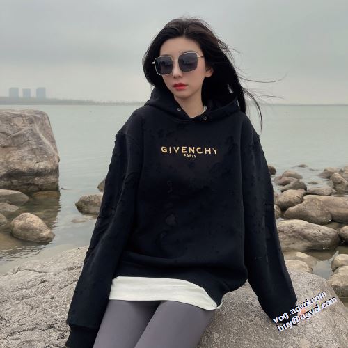 ジバンシー GIVENCHY 絶大な人気を誇る ジバンシィブランドスーパーコピー パーカー 2022新作 おしゃれさ抜群パーカ ロゴパーカー 2色可選