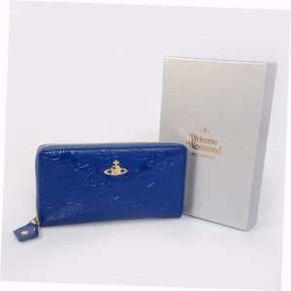 プレゼントに　VIVIENNE WESTWOOD 発色が良い二つ折り小銭入れ 長財布　ウォレット.112.