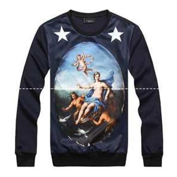 ジバンシィ GIVENCHY 2026-14 ★新作セール  秋冬 個性派 長袖 Tシャツ