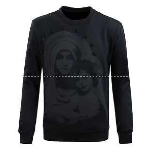 ジバンシィ GIVENCHY 2026-14 秋冬 最新作 SALE!今季  個性派 長袖 Tシャツ BLACK