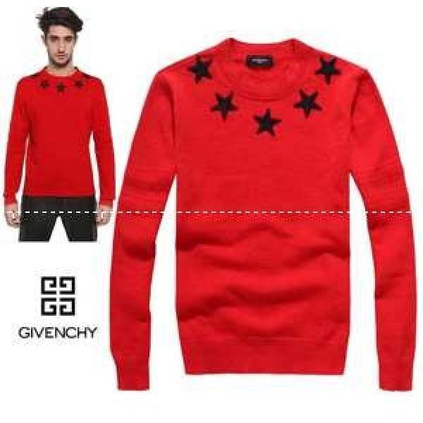 高級感演出 2026-14 秋冬 GIVENCHY ジバンシィ パーカー 赤色