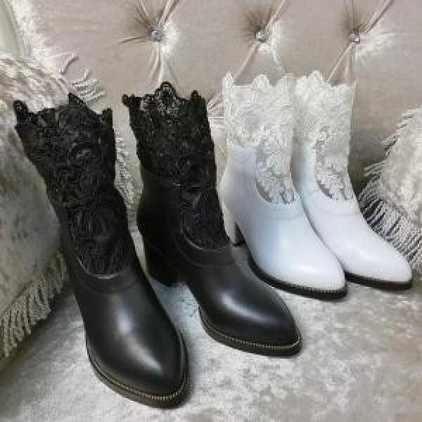秋冬 2026 人気商品 alexander mcqueen アレキサンダー マックイーン 低めのヒール レディース ョートブーツ 2色可選