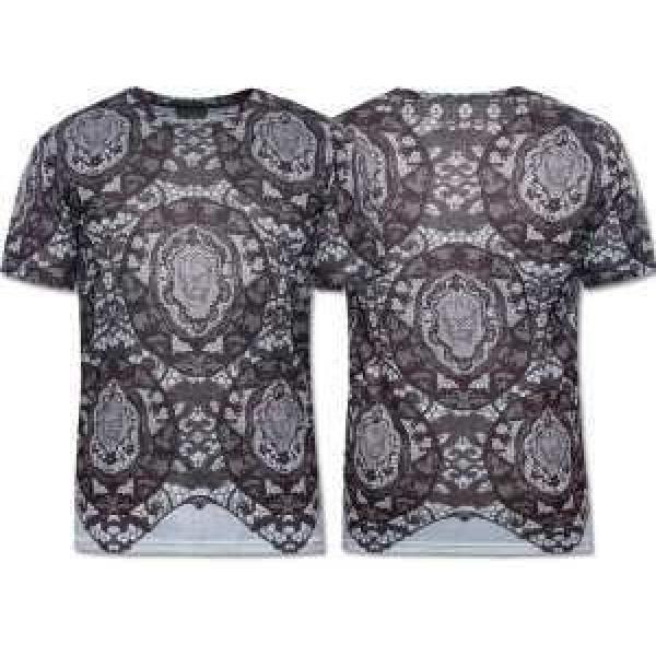 新品 alexander mcqueen アレキサンダー マックイーン 2026春夏 半袖 Tシャツ ラウンドネック 5484A
