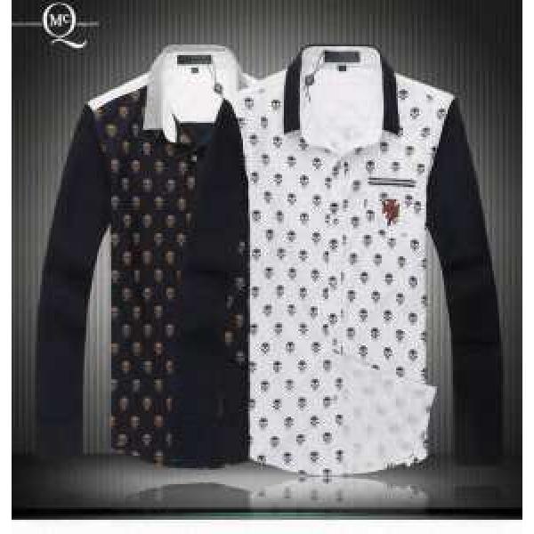 人気激売れ 2026秋冬 alexander mcqueen アレキサンダー マックイーン 長袖シャツ  2色可選