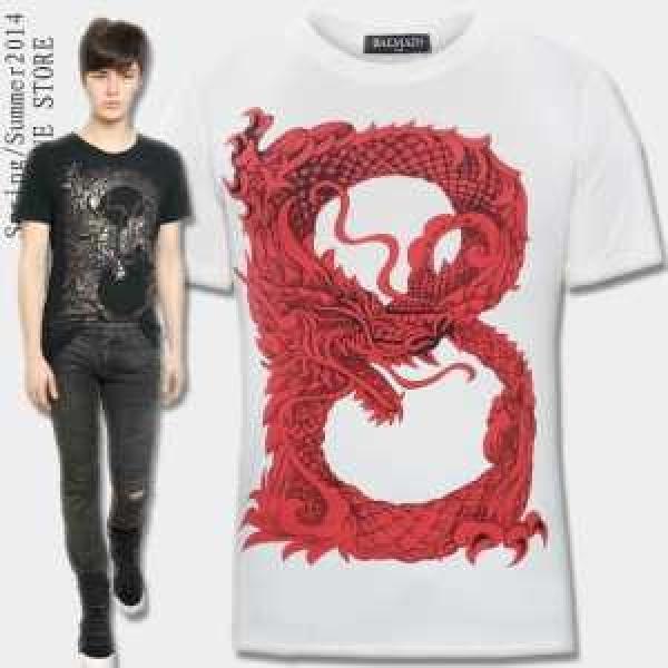 吸汗速乾2025春夏新作 BALMAIN バルマン 半袖Tシャツ