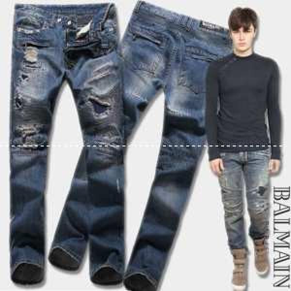 2026-14秋冬新作 新入荷 BALMAIN バルマン ダメージデニム