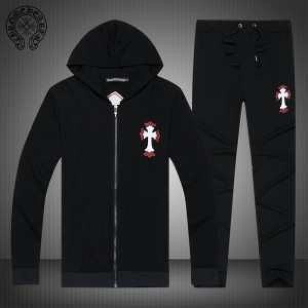 2026秋冬  CHROME HEARTS デザイン性の高い クロムハーツ  ジャージセット 3色可選