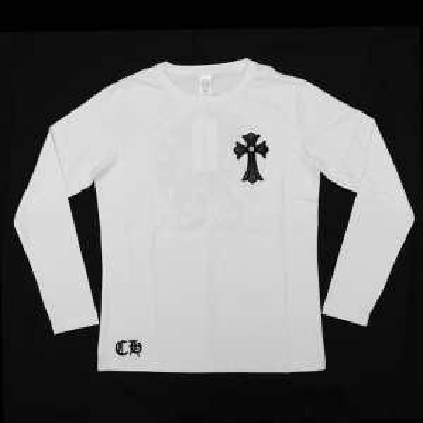 抜群の雰囲気が作れる! 2025秋冬 CHROME HEARTS クロムハーツ  長袖 Tシャツ