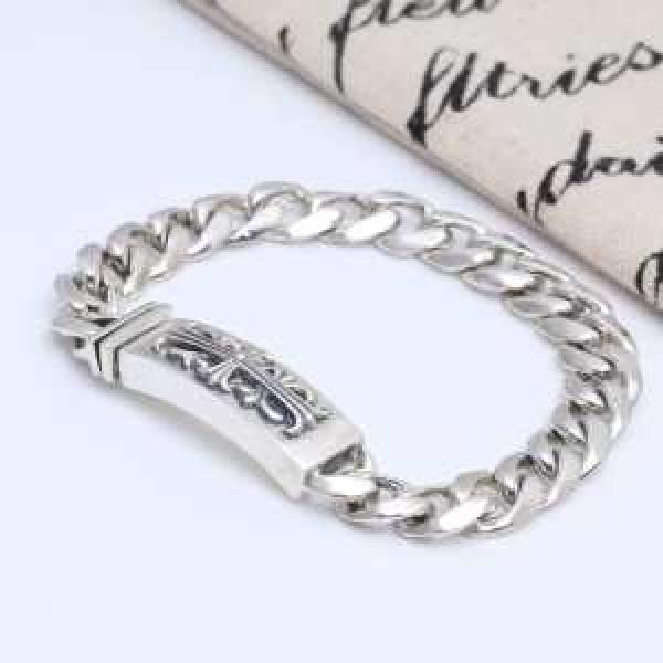 個性派 2026春夏 CHROME HEARTS クロムハーツシルバー925 ブレスレット