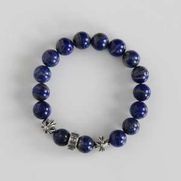 新入荷2026CHROME HEARTS クロムハーツ 春夏シルバー925 ビーズブレスレット天然石