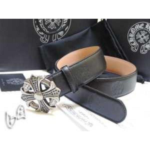 存在感◎ 2026 CHROME HEARTS クロムハーツベルト 本革(牛皮)