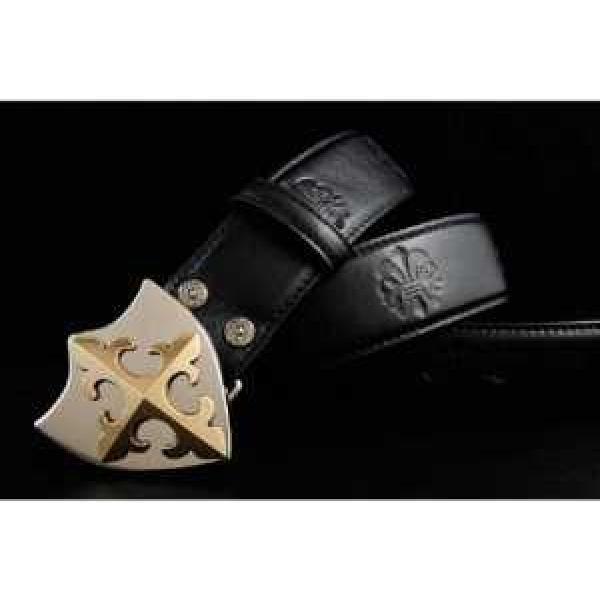 プレゼントに 2026 CHROME HEARTS クロムハーツベルト 本革(牛皮)