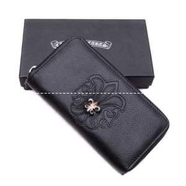 2026秋冬 新作CHROME HEARTS クロムハーツ ブラック バック 財布.28.