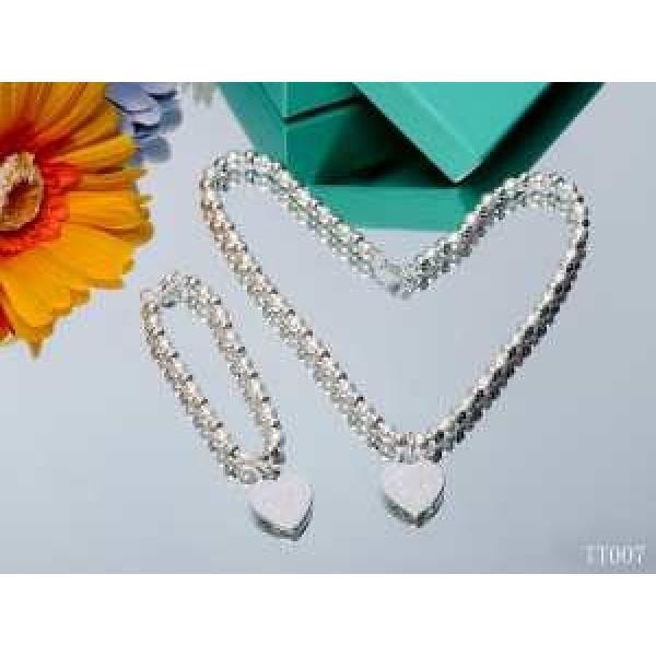 2026春夏新作コピーブランドTiffany &amp; Co ティファニー上品なネックレス、ブレスレット2点セット.220.