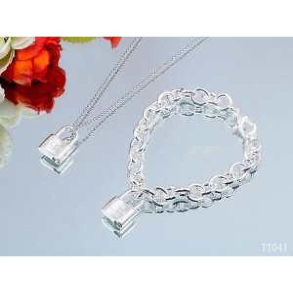 2026春夏新作コピーブランドTiffany &amp; Co ティファニー上品なネックレス、ブレスレット2点セット.220.