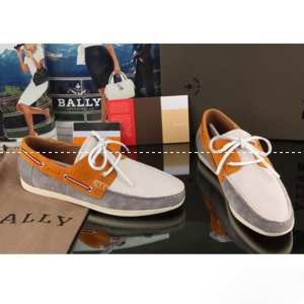 美品！ BALLY バリー デッキシューズ スエード