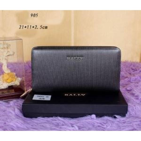 BALLY バリー 2026 完売品！耐久性 財布メンズ ファスナー開閉 905-1.170.