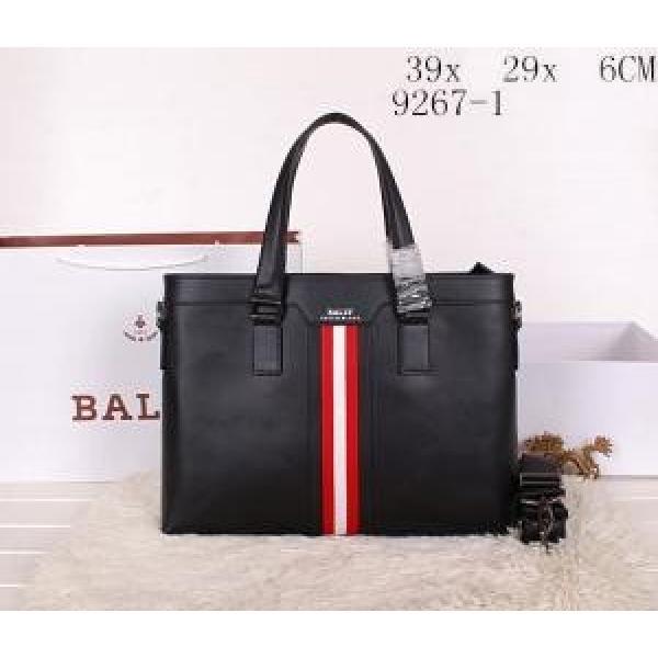 BALLY バリー 2026 完売品！メンズ用ショルダーベルト付 手持ち&amp;ショルダー掛け 9267-1.63.