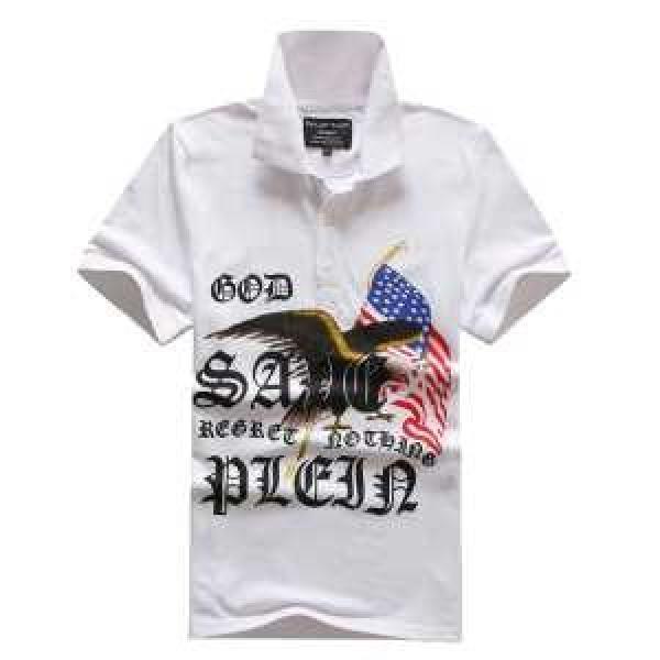 SALE開催 2026春夏 フィリッププレイン 開襟半袖 Tシャツ
