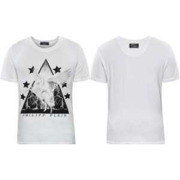 格安！2014春夏 PHILIPP PLEIN フィリッププレイン 半袖Tシャツ ラウンドネック5494A