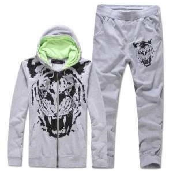 首胸ロゴ 2026春夏 PHILIPP PLEIN フィリッププレイン フード付 長袖 Tシャツ セットアップ上下2色可選 219A