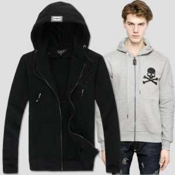 2026春夏 人気商品 PHILIPP PLEIN フィリッププレイン フード付 長袖 Tシャツ 3色可選 4816A