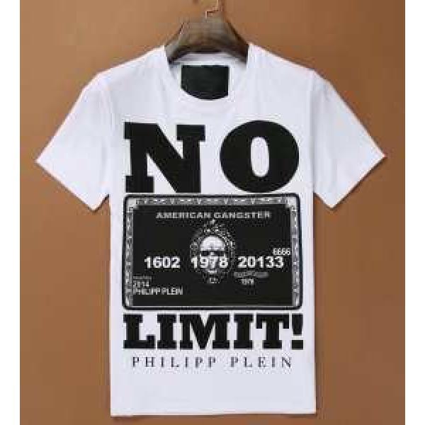 SALE開催 2026春夏 PHILIPP PLEIN フィリッププレイン  半袖Tシャツ クルーネック 3色可選 5453A