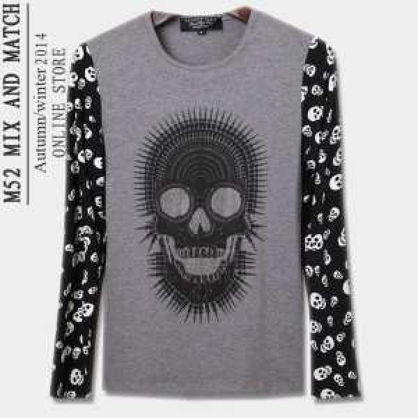 2026秋冬 ★安心★追跡付 PHILIPP PLEIN フィリッププレイン 長袖 Tシャツ3色可選