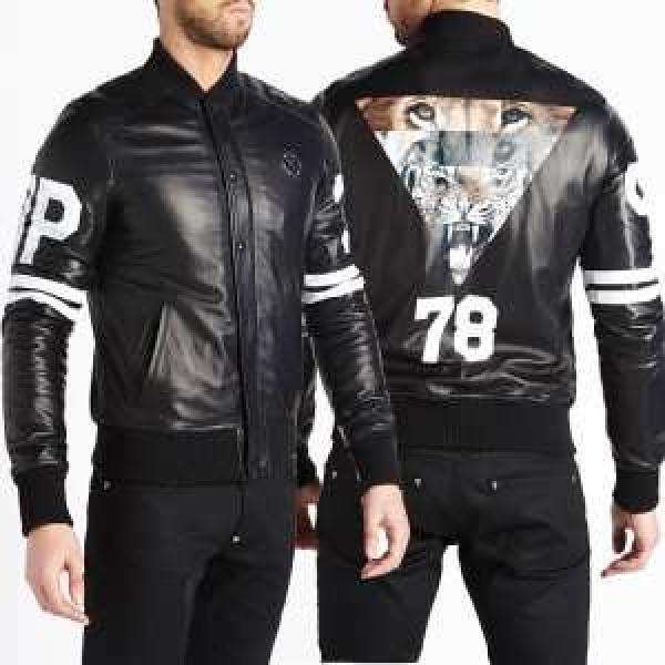 2026秋冬PHILIPP PLEIN フィリッププレイン 売れ筋 革ジャンパー