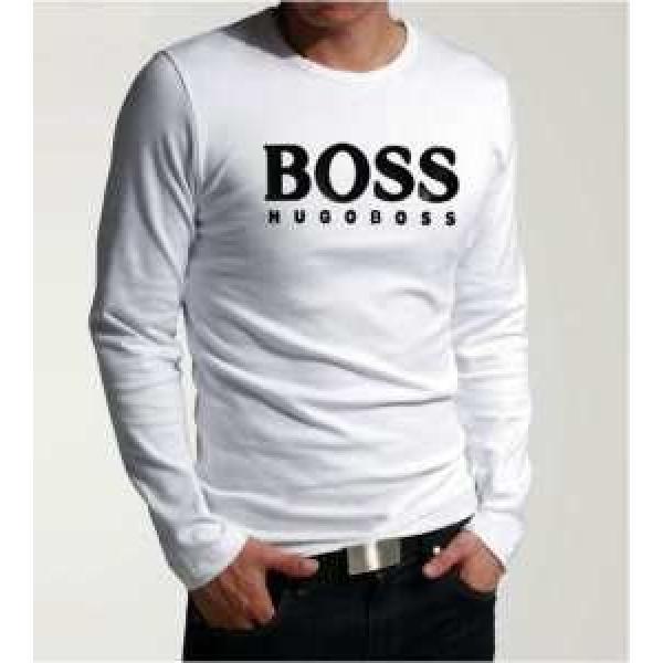 SALE開催 2026秋冬 HUGO BOSS ヒューゴボス 長袖Tシャツ 6色可選