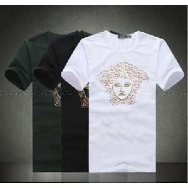 2025春夏新作 VERSACE ヴェルサーチ 半袖 Tシャツ 3色可選