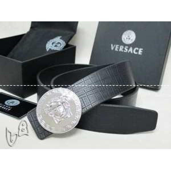 2026-14新作 VERSACE ヴェルサーチ 最高ランク 本革（牛皮）BLACK