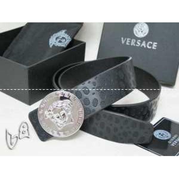 2026-14新作 VERSACE ヴェルサーチ 最高ランク 本革（牛皮）BLACK
