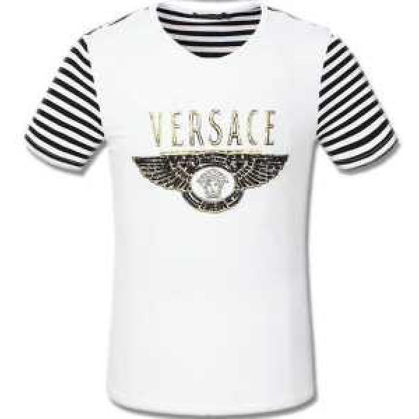 SALE開催 2026 VERSACE ヴェルサーチ 半袖Tシャツ 3色可選