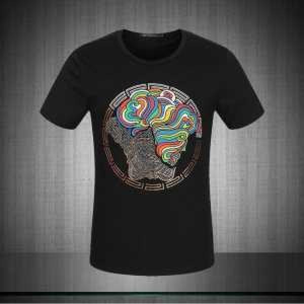 ◆モデル愛用◆ 2026 VERSACE ヴェルサーチ 半袖Tシャツ 3色可選