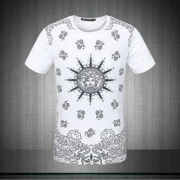 人気商品  2026 VERSACE ヴェルサーチ 半袖Tシャツ 3色可選