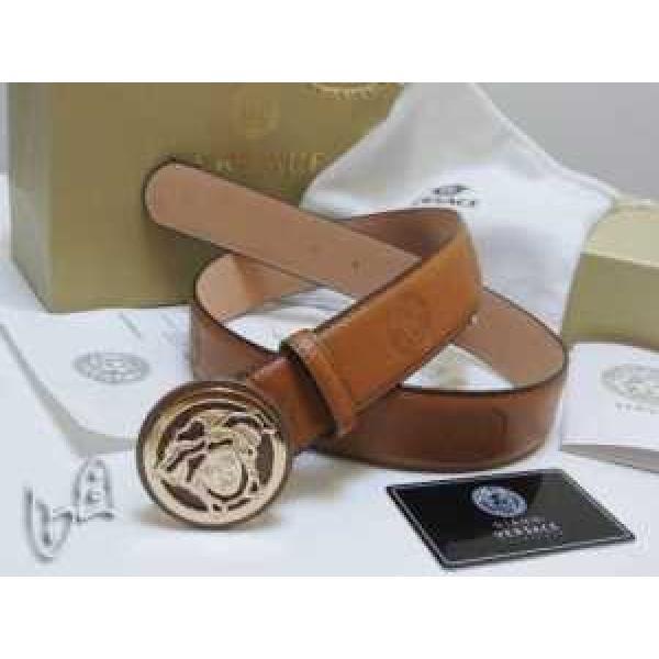 SALE!今季2026春夏 VERSACE ヴェルサーチ 本革（牛皮）ベルト最高ランク