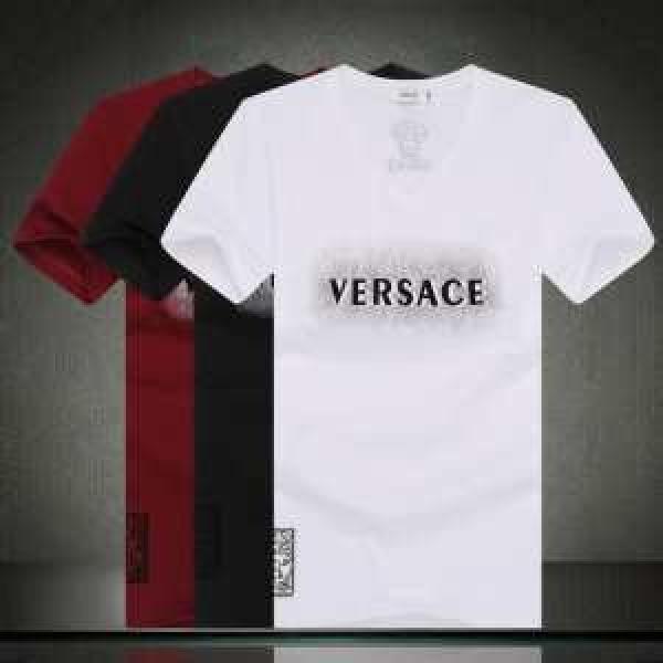 めちゃくちゃお得 2026春夏 VERSACE ヴェルサーチ 半袖Tシャツ 3色可選