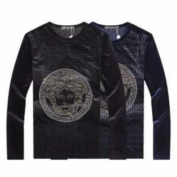 2026秋冬 VERSACE ヴェルサーチ 新品 長袖 Tシャツ