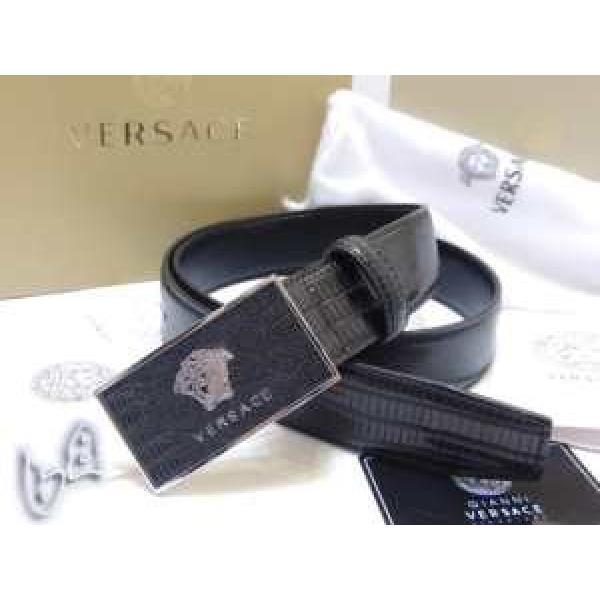 2026 超人気美品◆  VERSACE ヴェルサーチ 本革 ベルト最高ランク