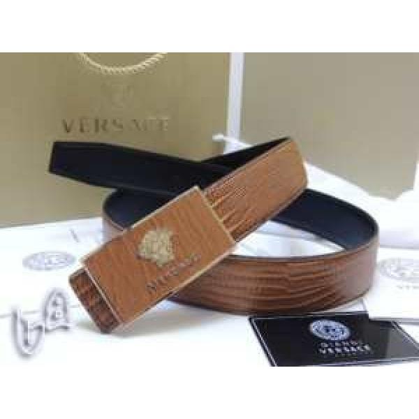 2026 完売品！ VERSACE ヴェルサーチ 本革 ベルト最高ランク