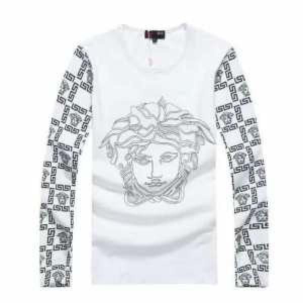 人気商品  2026秋冬 VERSACE ヴェルサーチ 長袖Tシャツ 2色可選