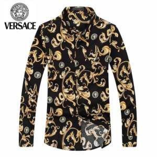 約限定販売 2026秋冬 VERSACE ヴェルサーチ 長袖シャツ