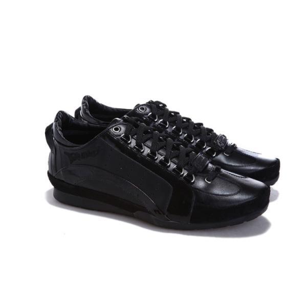 新入荷 2026-14秋冬新作 DSQUARED2 ディースクエアード スニーカー 靴 ブラック