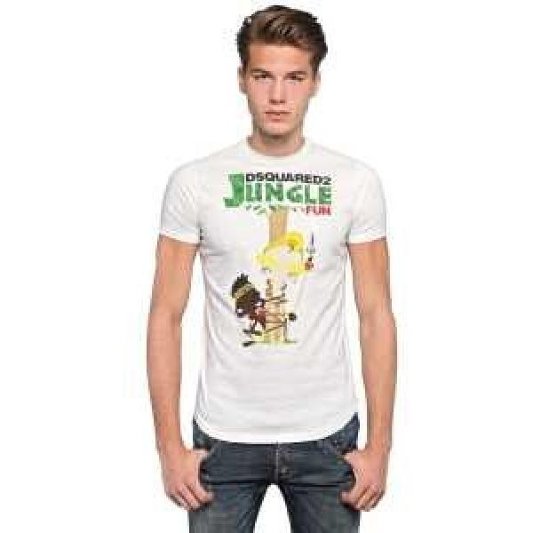 上質 2026 DSQUARED2 ディースクエアード半袖Tシャツ 3色可選