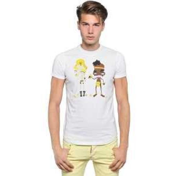 大人気！ 2026 DSQUARED2 ディースクエアード半袖Tシャツ3色可選