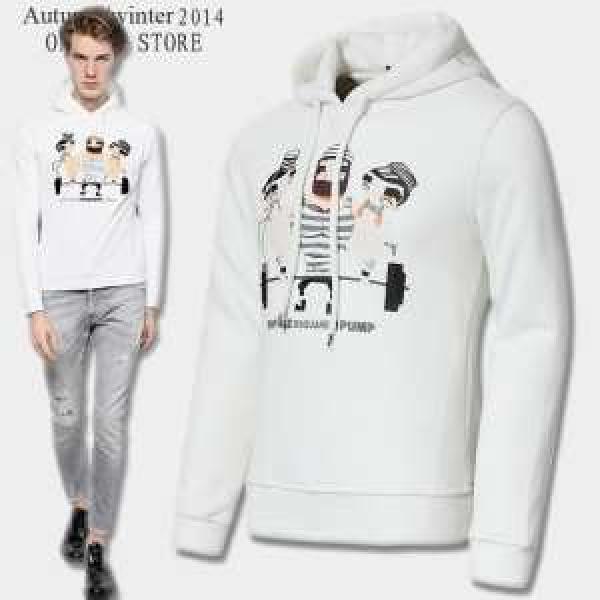 入手困難 2025秋冬 DSQUARED2 ディースクエアード パーカー  3色可選